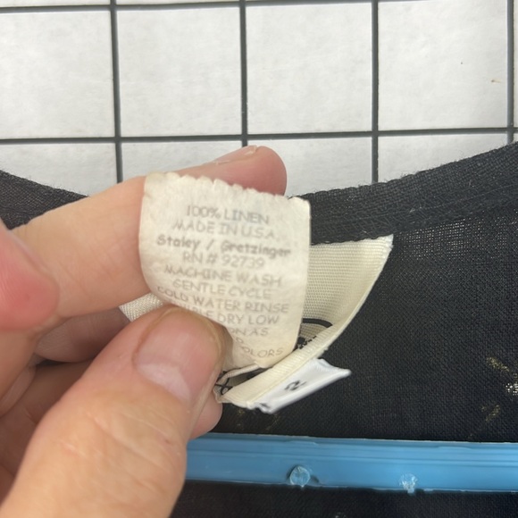 Bread, a division of Stanley Gretzinger vintage linen top 2 - Picture 3 of 8